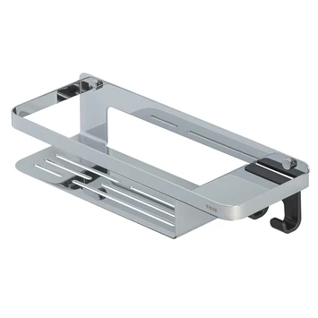 Tiger Douchemand Met Haak Caddy Chroom 4 Tiger Douchemand Met Haak Caddy Chroom - Afbeelding 2