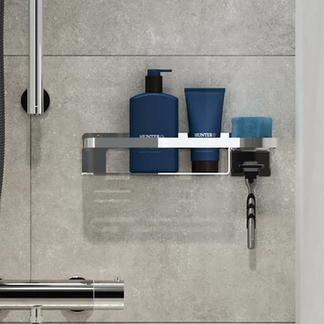 Tiger Douchemand Met Haak Caddy Chroom 8 Tiger Douchemand Met Haak Caddy Chroom - Afbeelding 6