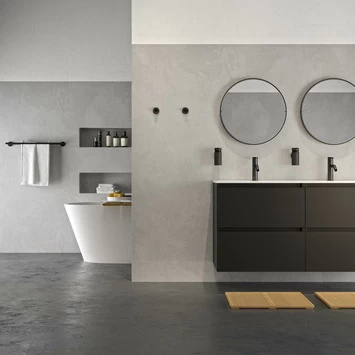 Tiger Handdoekhaak Noon Groot Zwart 5 Tiger Handdoekhaak Noon Groot Zwart - Afbeelding 3