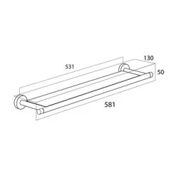 Tiger Planchet Boston RVS -Badkamer Verkoop 123 989