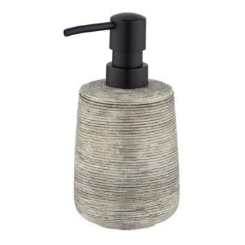 Wenko Keramische Zeepdispenser Fedio Beige 3 Wenko Keramische Zeepdispenser Fedio Beige